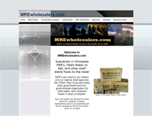 Tablet Screenshot of mrewholesalers.com